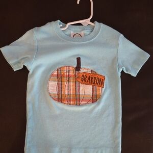 Blue Pumpkin Graphic T-Shirt